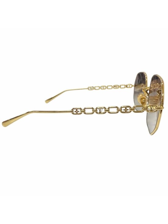 Louis Vuitton My LV Chain Round Sunglasses Gold 60 Eyewear main image 11
